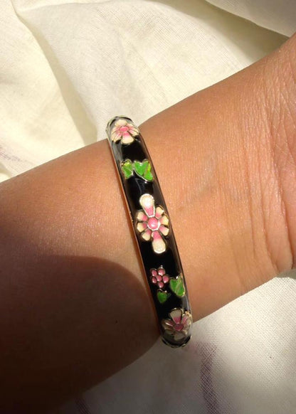 Ishva Enamel Bangles- Single Piece