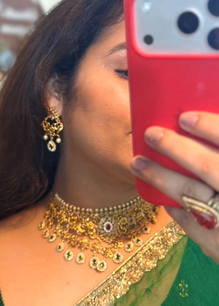 Lotus Varnam AD Chokar Set - Multicolor