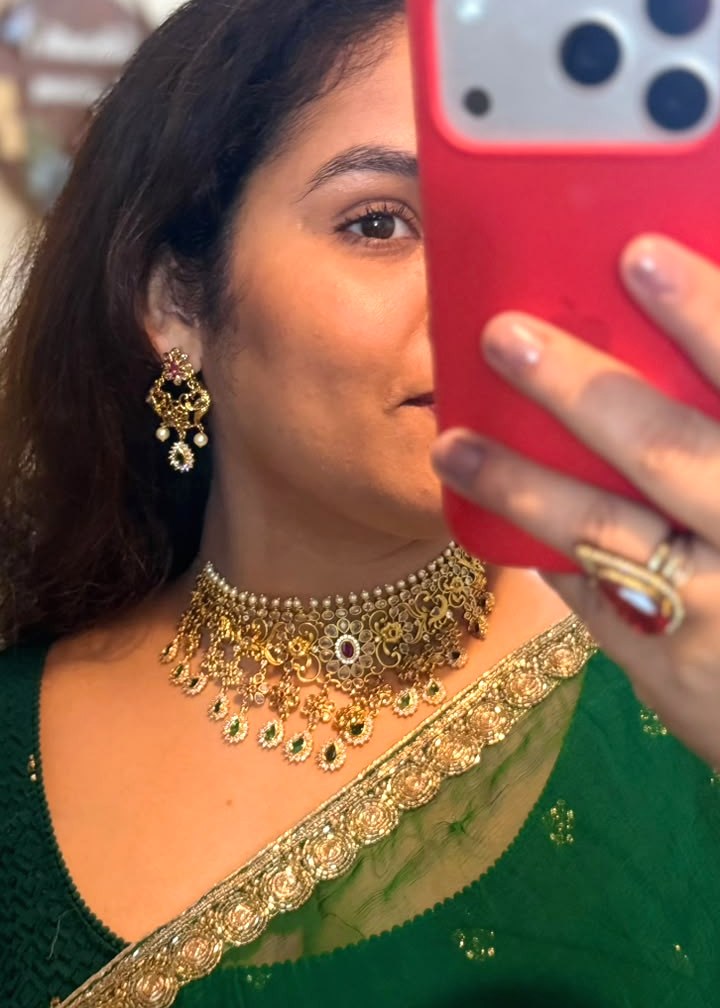 Lotus Varnam AD Chokar Set - Multicolor